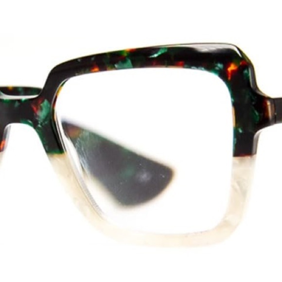 Anthropologie X A J Morgan The Curator 1.50 Tortoise Shell Square Glasses